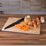 Salter 3 Piece Bamboo Chopping Board Modern Design Set For Fruit Meat Vegetable